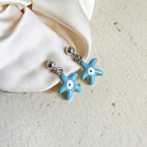 Little Starfish - Silver Earrings